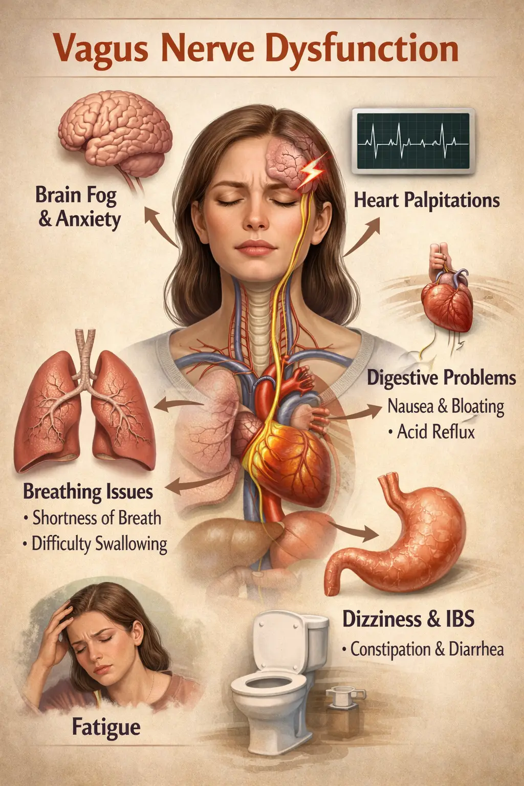 Craniocervical Instability and Vagus Nerve Dysfunction in Lakewood Ranch, Florida: Understanding the Root Cause and How Upper Cervical Chiropractic at Lavender Family Chiropractic Powered by NeckWise Can Help