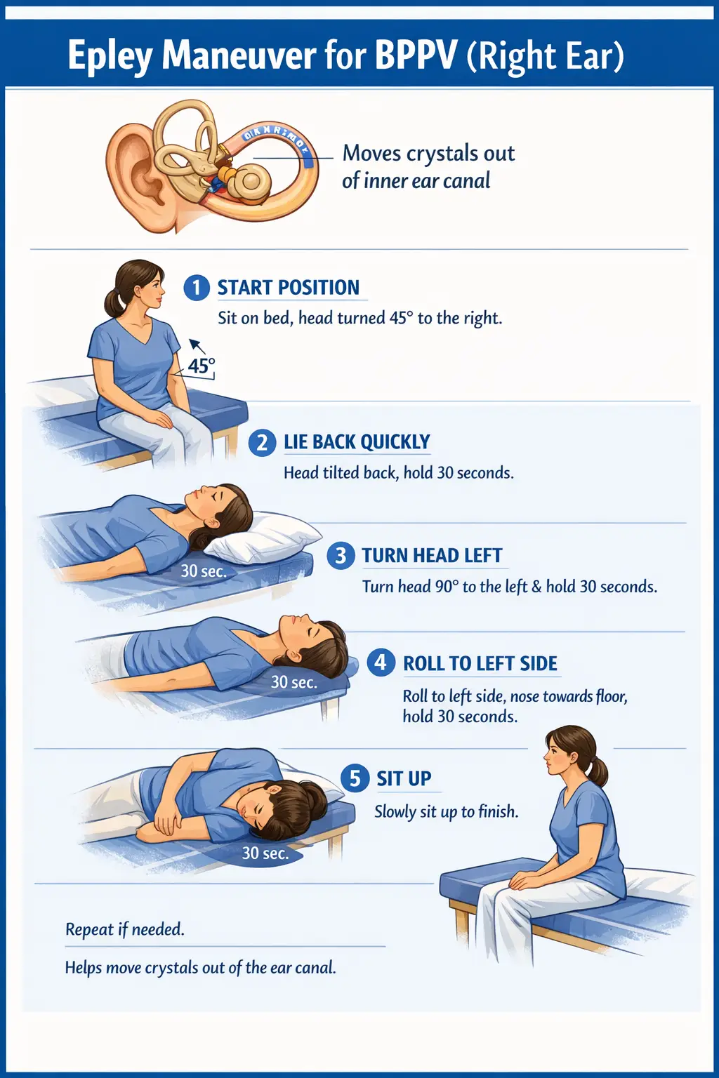 How to Do the Epley Maneuver for Vertigo – And Why Addressing the Root Cause Matters