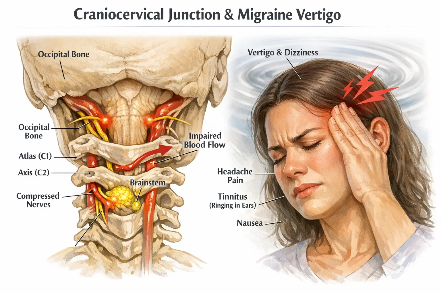 The Craniocervical Junction, Vertigo, and Migraines: Understanding the Upper Cervical Connection. Proven Results in Sarasota & Lakewood Ranch Florida