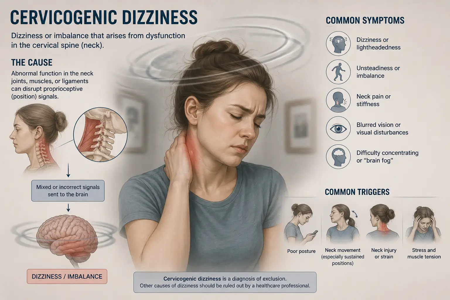 When the Room Won’t Stand Still: A Sarasota Guide to Cervicogenic Dizziness and How Upper Cervical Chiropractic Care at Lavender Family Chiropractic Helps You Feel Steady Again