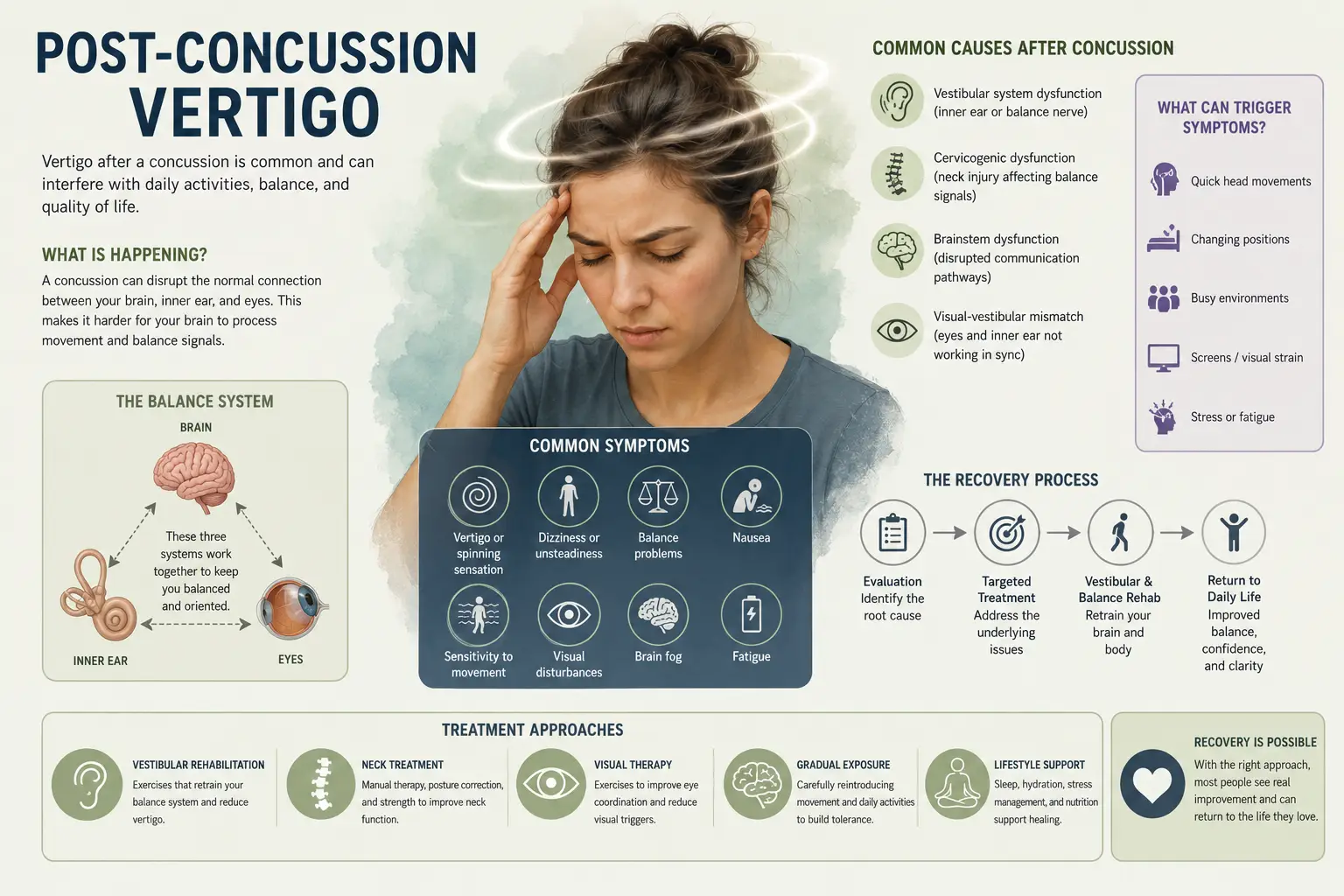 Post-Concussion Vertigo in Sarasota, Florida: How Upper Cervical Chiropractic Care Helps Patients Recover from the Dizziness, Brain Fog, and Imbalance That Linger Long After a Head Injury