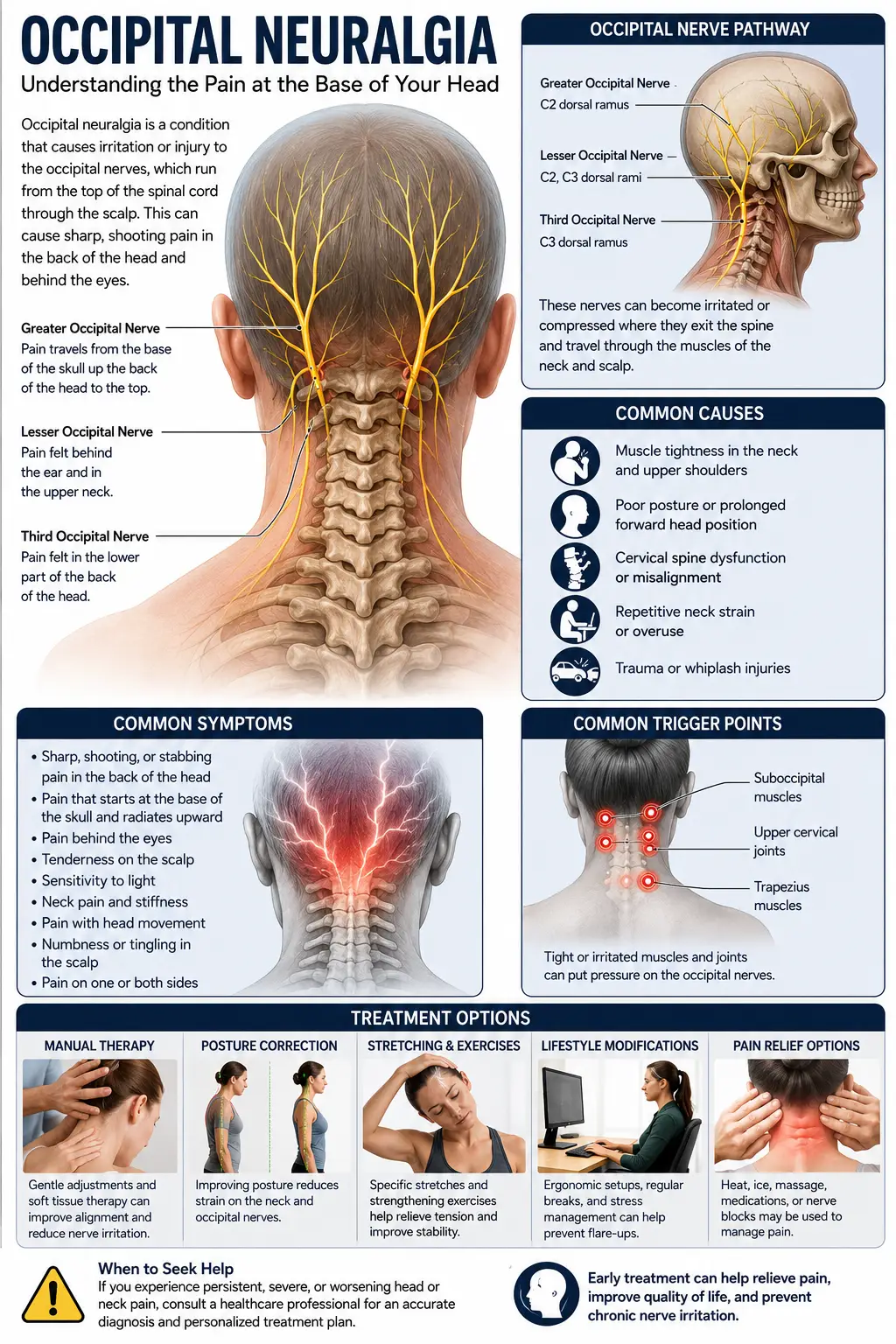 Occipital Neuralgia in Sarasota, Florida: How Upper Cervical Chiropractic Care at Lavender Family Chiropractic Addresses the C2 Nerve Compression Behind the Pain
