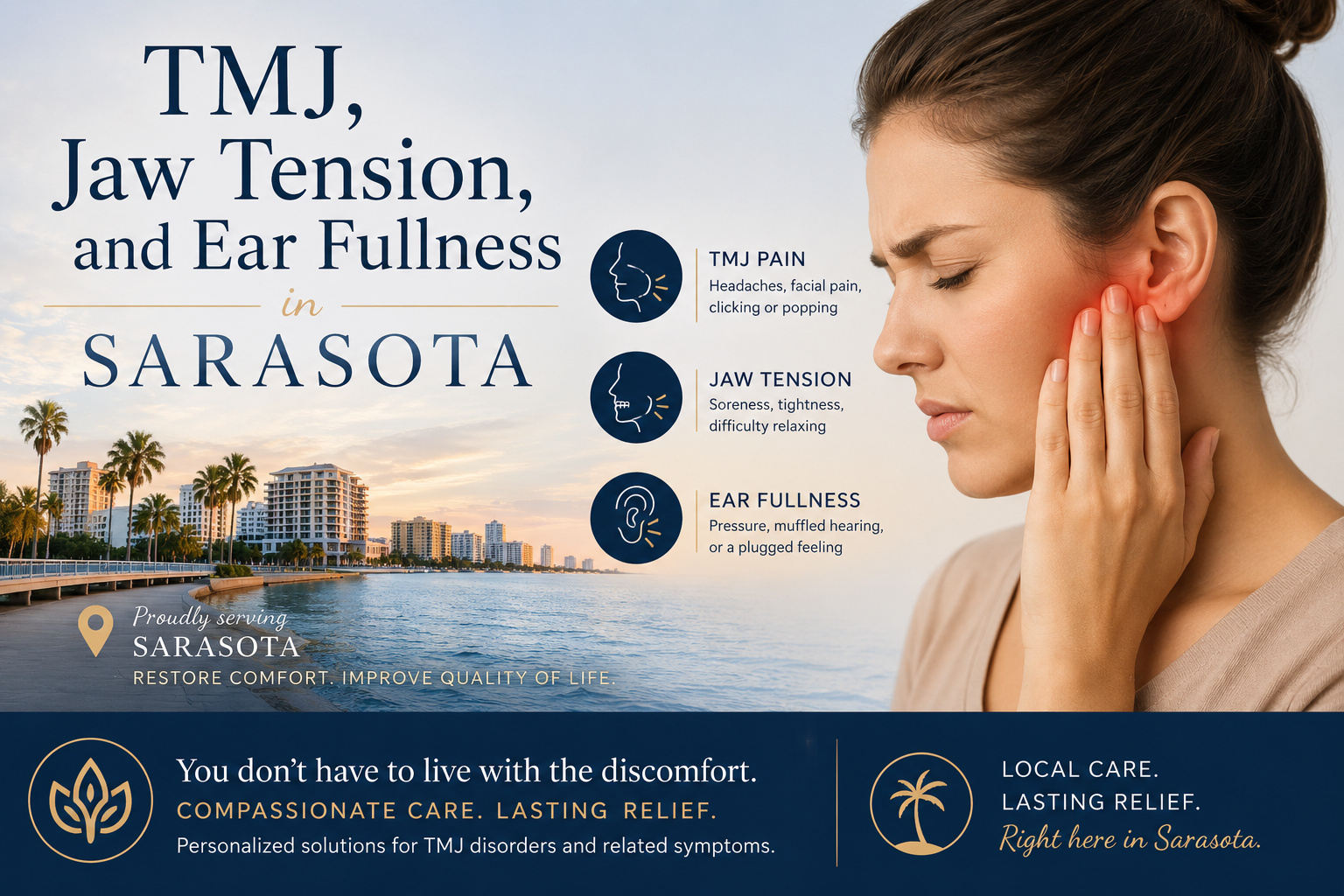 TMJ And Jaw tension in Sarasota Florida