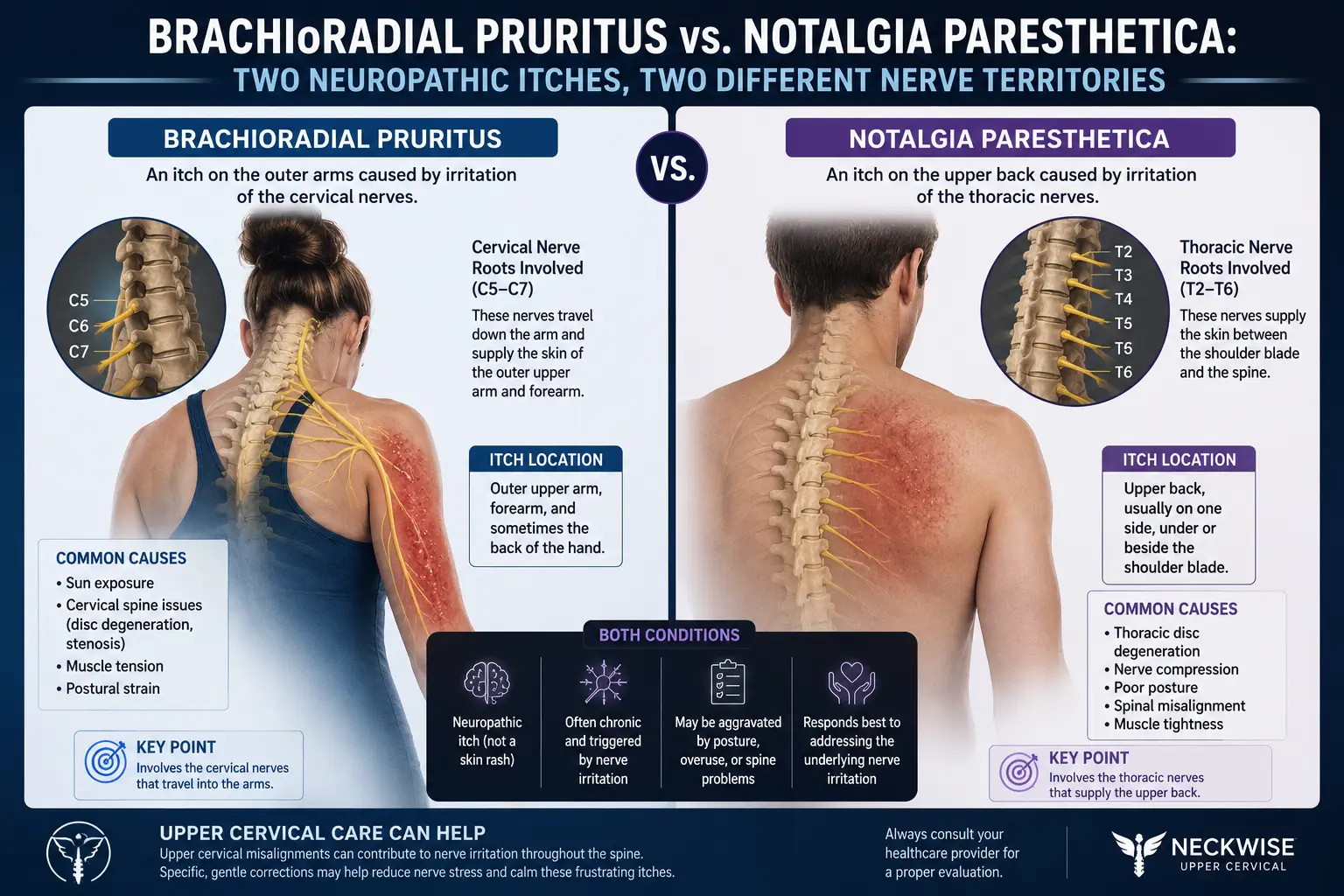 Notalgia Paresthetica and brachioradial pruritus treatment in sarasota bradenton and Lakewood Ranch