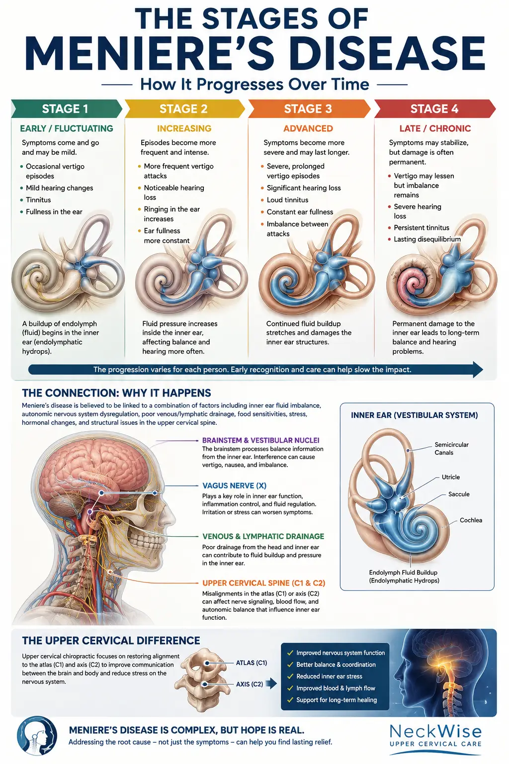 The Stages of Meniere’s Disease: How It Progresses Over Time