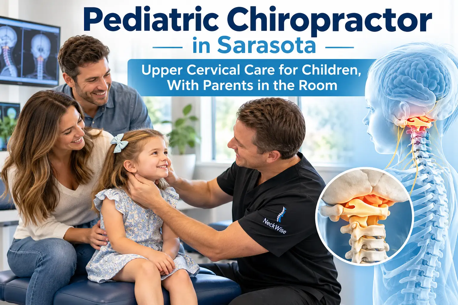 Pediatric Chiropractor in Sarasota: Upper Cervical Care for Children, With Parents in the Room